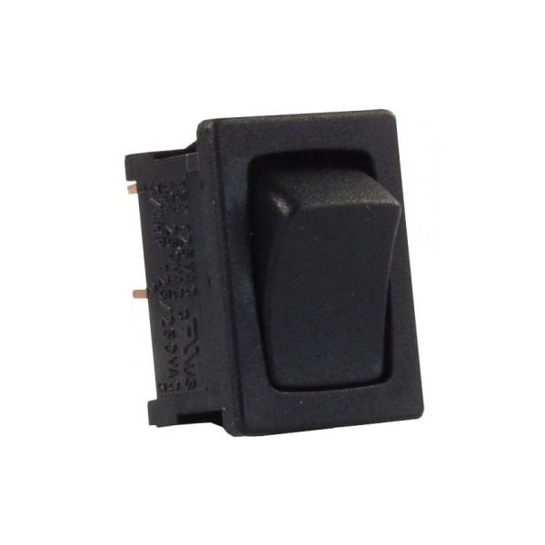 Jr Products MINI-12V ON/OFF SWITCH, BLACK/BLACK 12785 - main